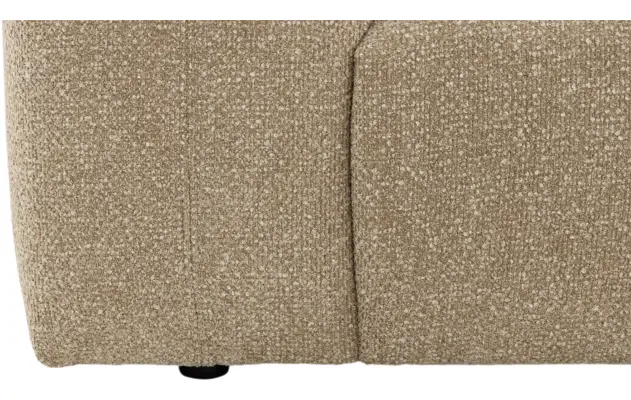 Goossens loungebank lago bruin stof - 8252192-{merk}-lago-bank-stof-bruin-08